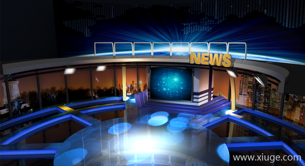 虚拟演播室——绣歌新闻节目