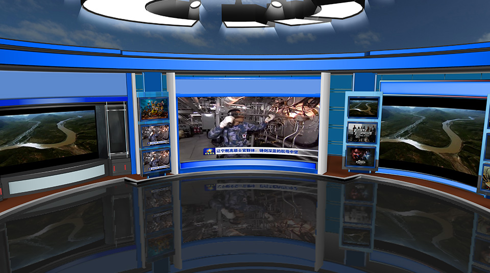 真三维虚拟演播系统    演播室软件    场景屏幕添加.jpg